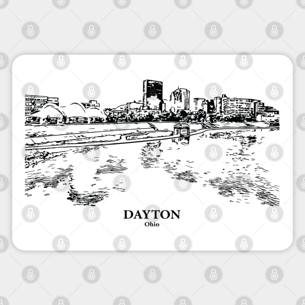 Dayton - Ohio Sticker by Lakeric